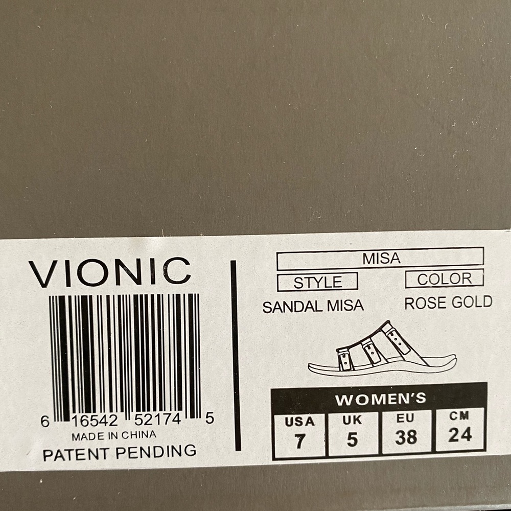 Vionic Sandals - New Condition - Only Worn Once A… - image 6